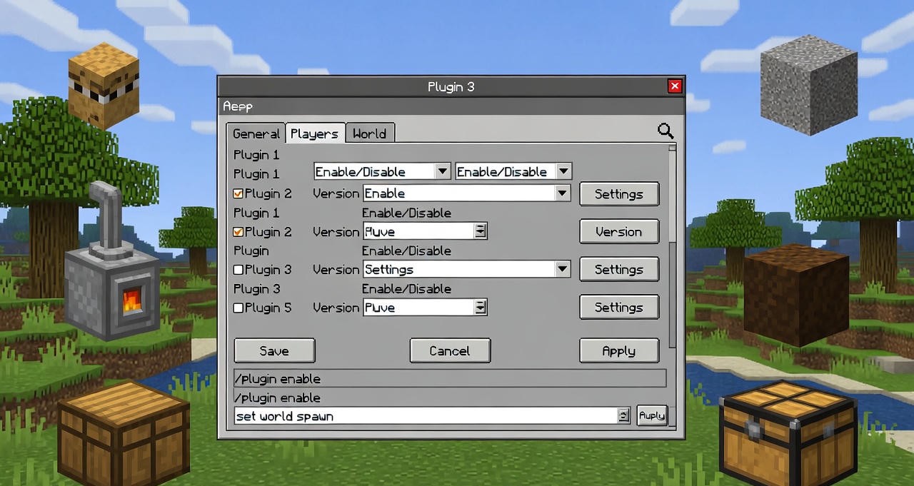 поиск плагинов майнкрафт